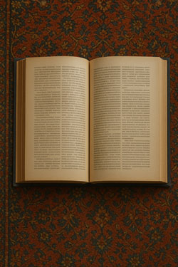 an open book