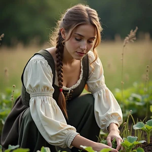 Sofia in the farm